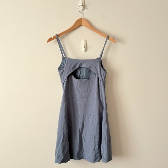 Lululemon Align Cami Strap Dress Washed Denim Size 6 - Picture 8 of 9
